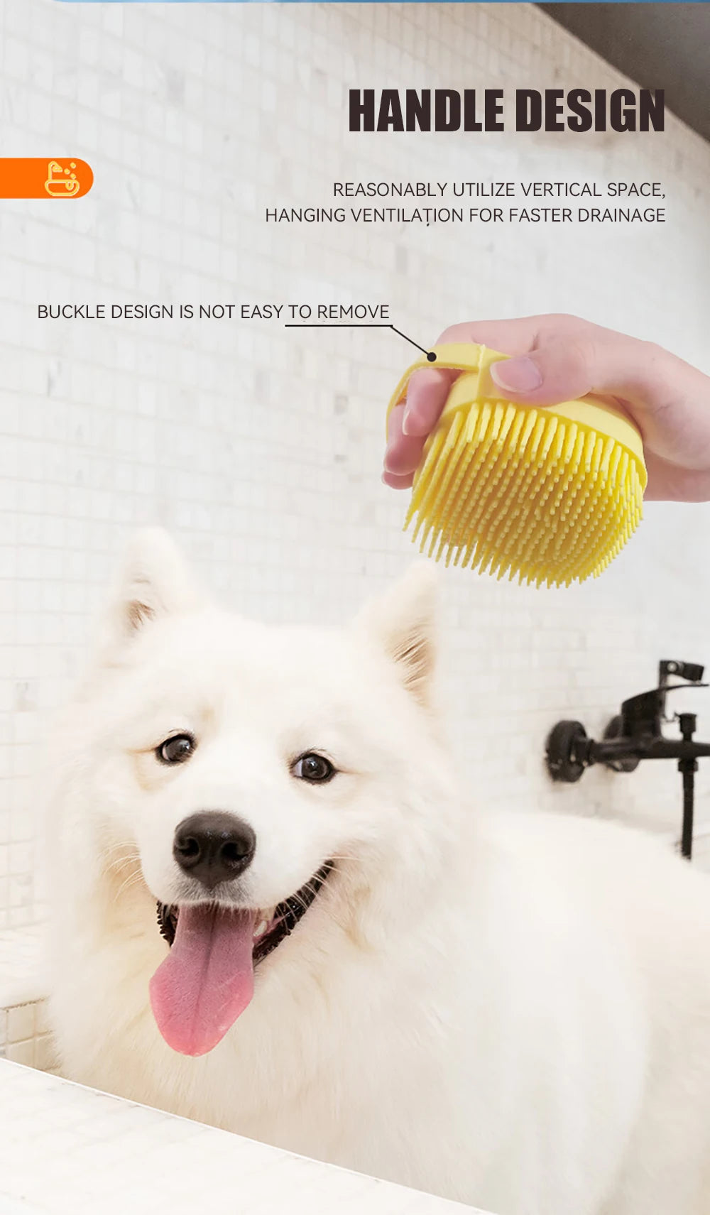Dog Bathing Brush