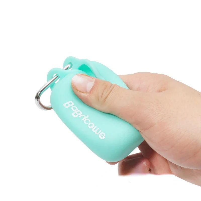 Dog Poop Bags Dispenser Holder with Carabiner