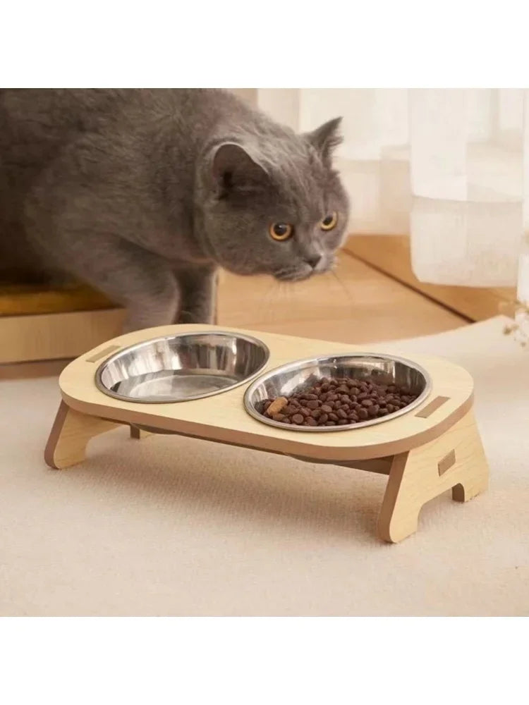 Wooden Elevated  with Stand Adjustable