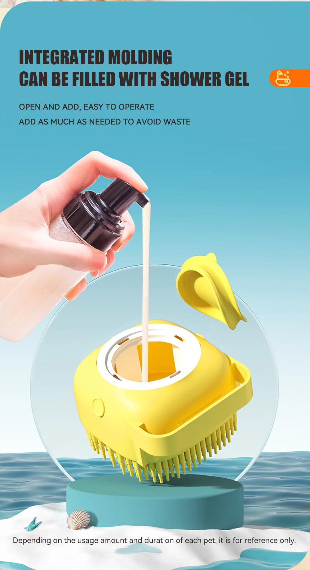 Dog Bathing Brush