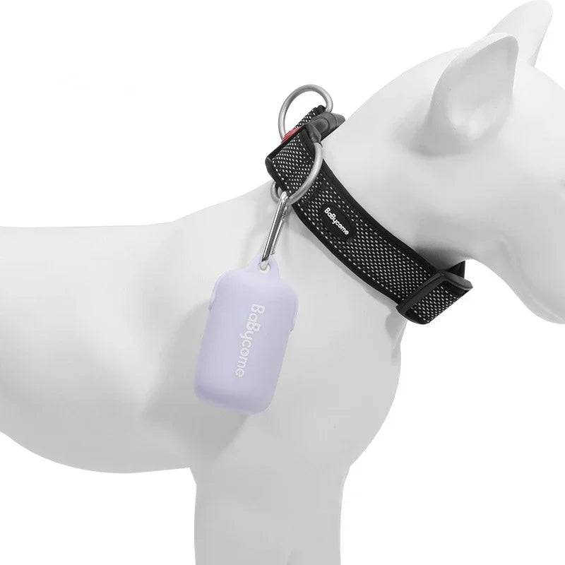 Dog Poop Bags Dispenser Holder with Carabiner