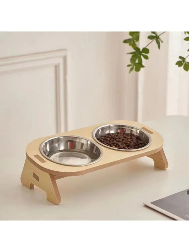 Wooden Elevated  with Stand Adjustable
