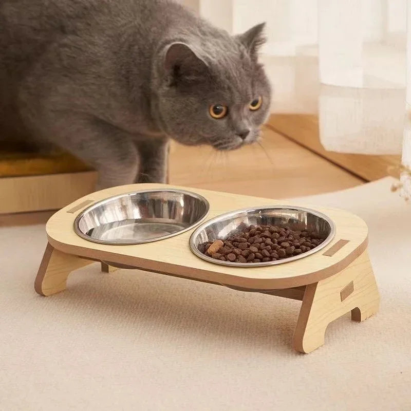Wooden Elevated  with Stand Adjustable