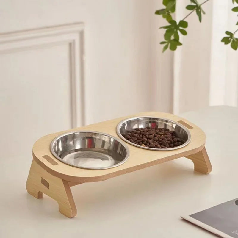 Wooden Elevated  with Stand Adjustable