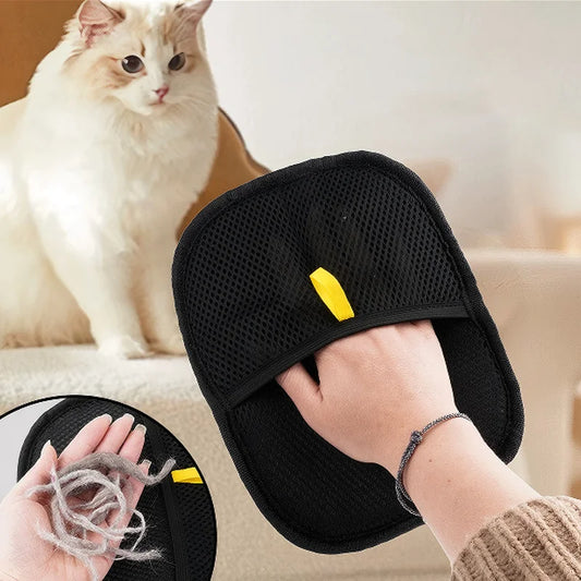 Pet Grooming Gloves Static