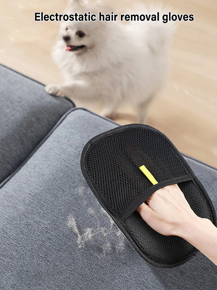 Pet Grooming Gloves Static
